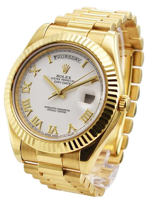 rolex daydate weißgold 41mm|Rolex presidential 41mm yellow gold.